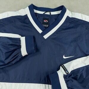 Vintage 90's Nike Fit Tiger Woods Pullover Windbreaker Size Large Golf Jacket